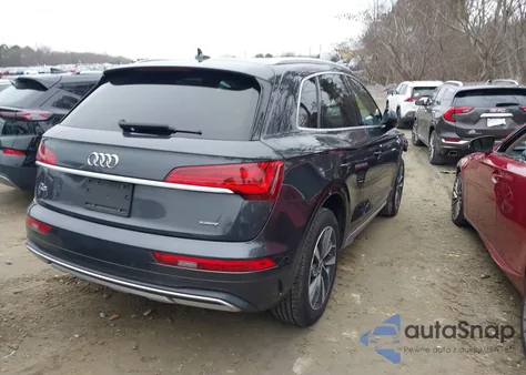 2021 Audi Q5 Premium 45 Tfsi Quattro S Tronic из США, поврежденный, VIN WA1AAAFY0M2129283